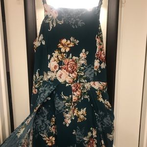 Romper with a half Skirt!